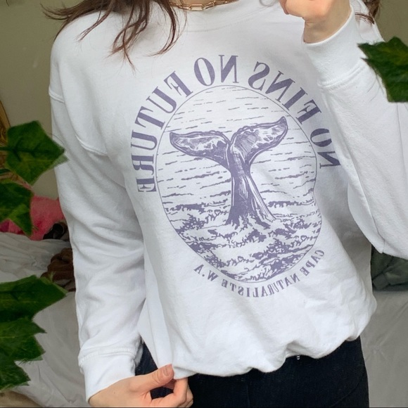 urban outfitters graphic sweatshirt - Picture 1 of 1